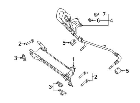 2021 Ford F-150 Oil Cooler Diagram 3