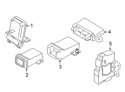 2020 Ford F-250 Super Duty Headlamps Diagram 1