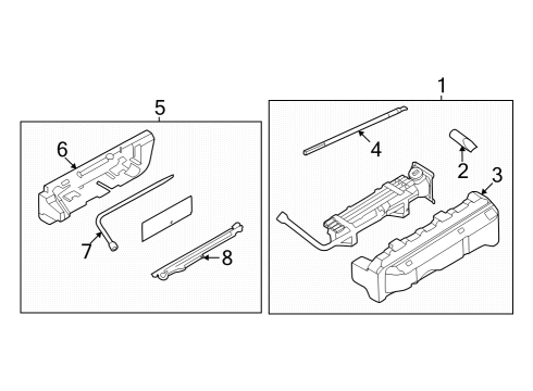 2022 Ford E-Transit Jack & Components Diagram 2