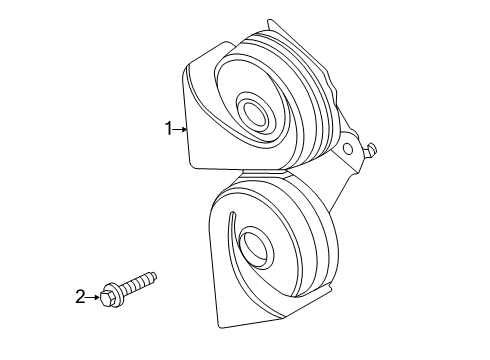 2020 Lincoln Aviator Horn Diagram