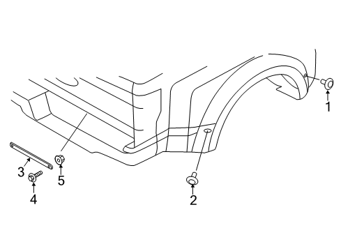 2022 Ford F-350 Super Duty Identification Lamps Diagram