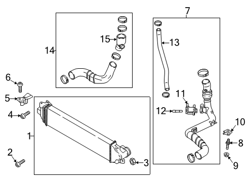 2020 Ford Fusion Intercooler Diagram 2