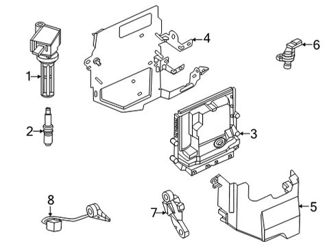 2022 Ford Maverick Ignition System - Chassis Electrical Diagram 1