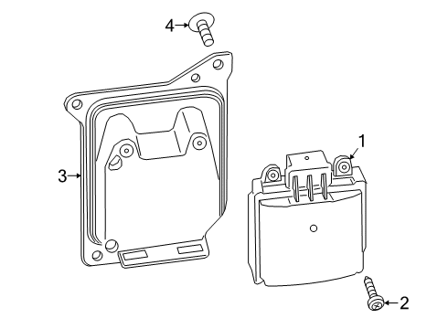 2021 Ford Ranger Lane Departure Warning Diagram