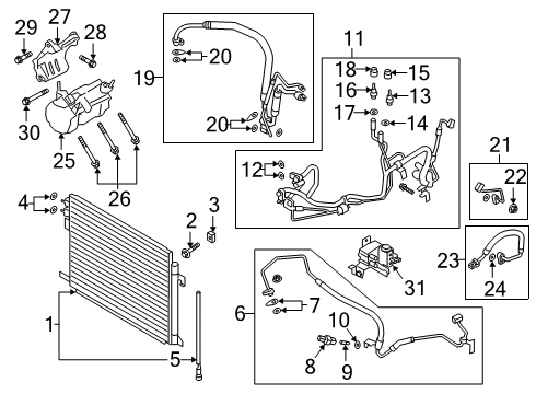 2022 Ford Explorer Switches & Sensors Diagram 3