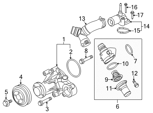 2020 Ford F-150 Water Pump Diagram 6