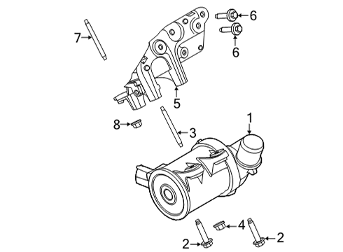 2022 Lincoln Corsair Water Pump Diagram 3