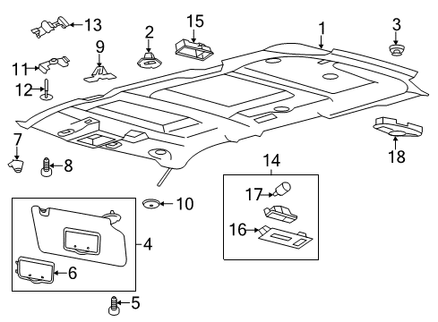 2019 Ford Police Interceptor Utility Bulbs Diagram 6