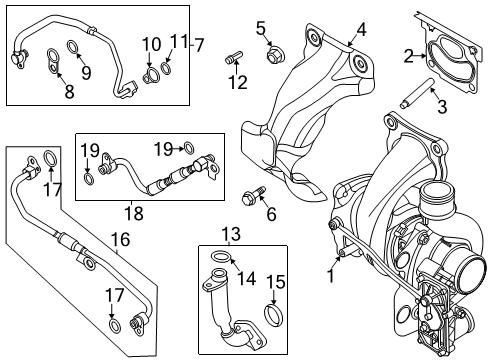 2021 Lincoln Corsair Turbocharger Diagram 3