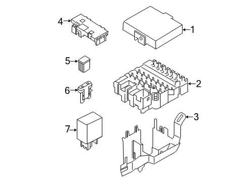 2021 Ford EcoSport Fuse & Relay Diagram