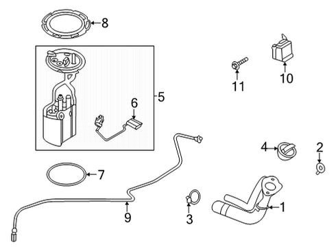 2022 Ford F-350 Super Duty Fuel Supply Diagram 9