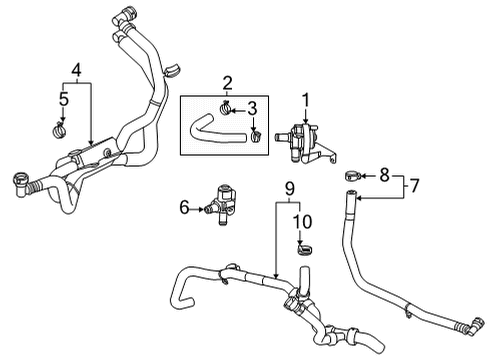 2022 Ford F-150 Water Pump Diagram 1