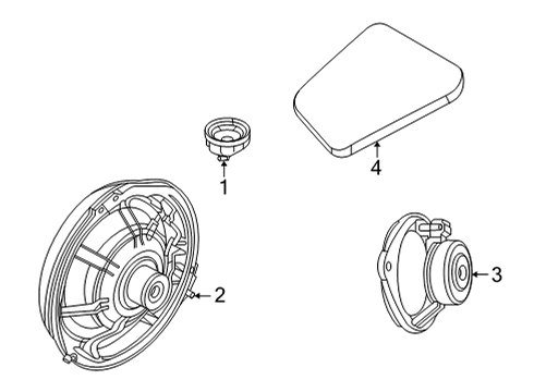 2023 Ford Maverick Sound System Diagram 1