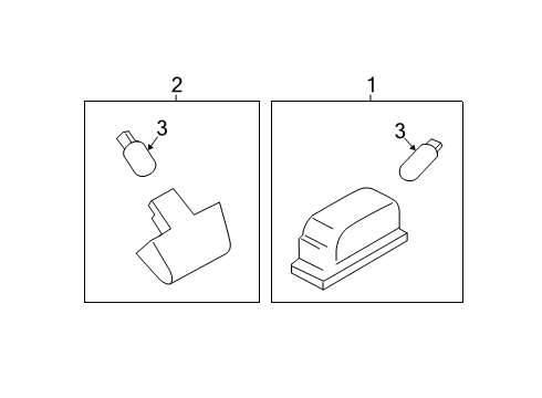 2020 Ford Transit Connect License Lamps Diagram