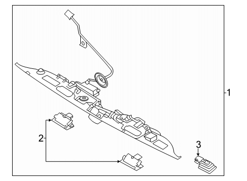 2021 Lincoln Corsair License Lamps Diagram