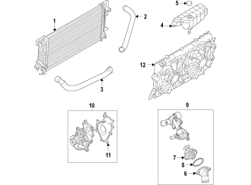 2022 Ford F-150 PUMP ASY Diagram for ML3Z-18D473-H