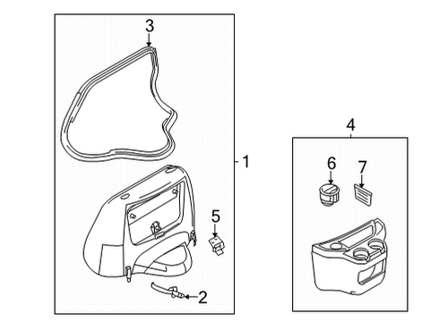 2021 Ford E-350/E-350 Super Duty Engine Cover & Components Diagram 2