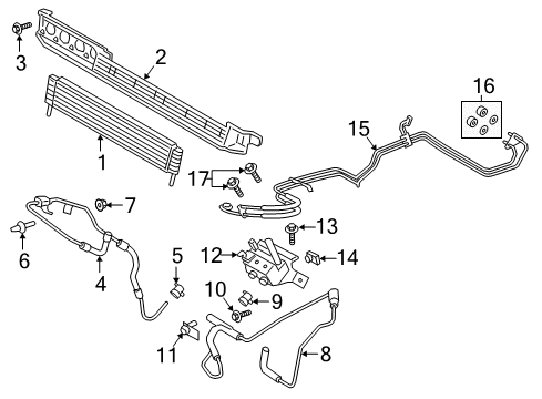 2020 Ford F-150 Trans Oil Cooler Diagram 4