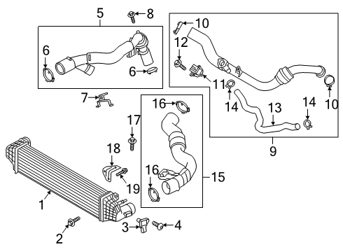 2022 Ford Explorer Intercooler Diagram 2