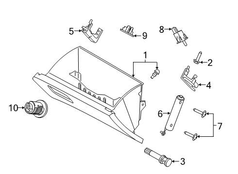 2020 Ford Ranger Glove Box Diagram