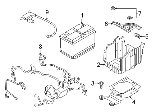 2022 Ford EcoSport Battery Diagram