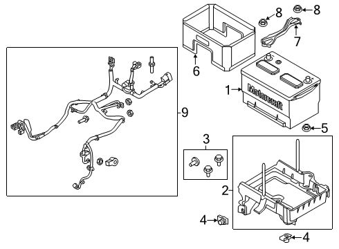 2019 Ford Police Interceptor Utility Battery Diagram