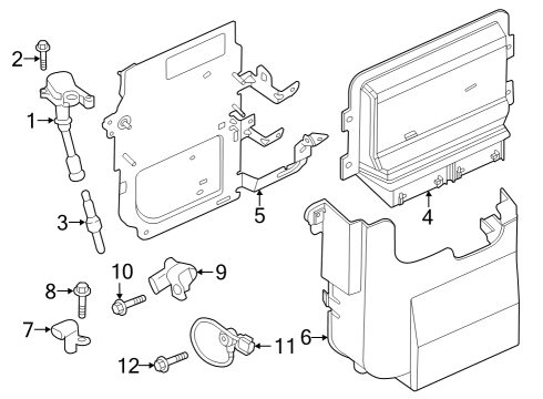 2020 Ford Escape Ignition System Diagram 1