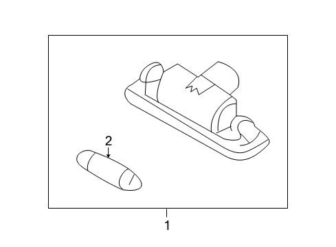 2019 Ford Police Interceptor Sedan Bulbs Diagram 4