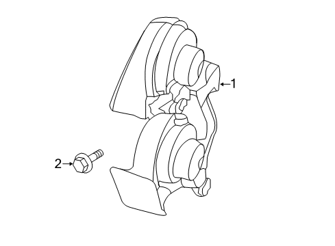 2020 Lincoln MKZ Horn Diagram 1