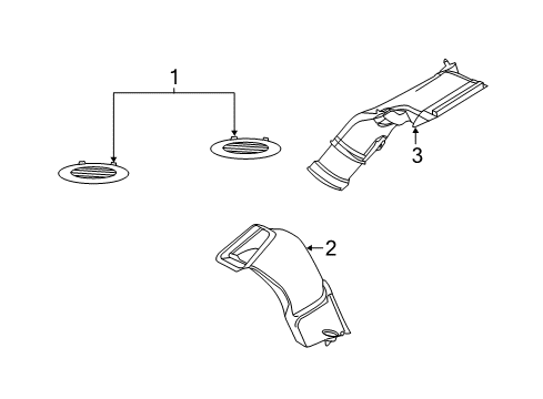 2019 Ford Police Interceptor Utility Ducts Diagram 2