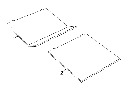 2022 Ford F-150 Exterior Trim - Pick Up Box Diagram 5