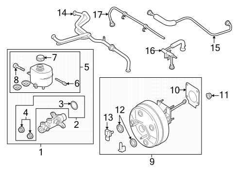 2023 Ford F-350 Super Duty Vacuum Booster Diagram 2