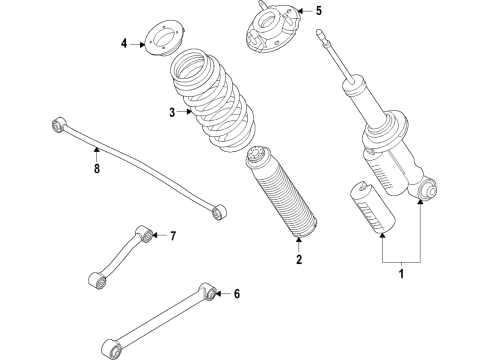 2022 Ford Bronco Rear Suspension Diagram 2