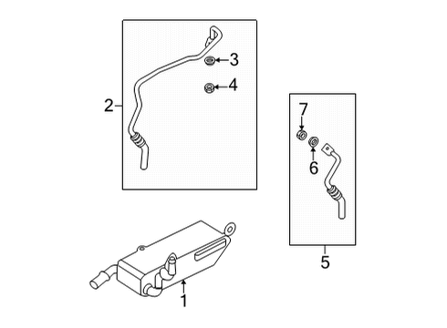 2023 Ford Maverick Oil Cooler Diagram 1