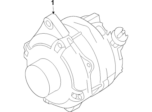 2023 Ford Transit Alternator Diagram 1