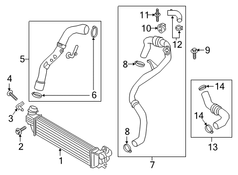 2020 Lincoln Continental Intercooler Diagram 2