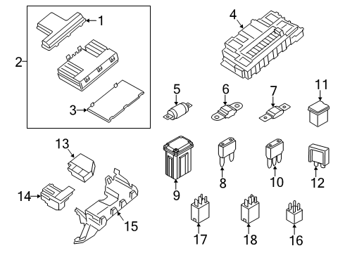 2020 Ford Fusion Fuse & Relay Diagram