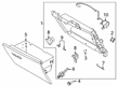 Diagram for 2022 Lincoln Aviator Glove Box - LC5Z-7804338-AF