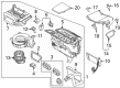 Diagram for 2022 Ford Transit Evaporator - LK4Z-18A484-A