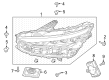 Diagram for Lincoln Corsair Hid Bulb Ballast - LC5Z-13C788-E