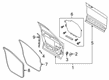 Diagram for 2021 Ford Police Interceptor Utility Weather Strip - LB5Z-7820708-A