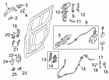 Diagram for Ford Transit Connect Door Lock Actuators - DT1Z-61264A27-AT