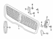 Diagram for 2023 Lincoln Nautilus Grille - MA1Z-8200-MA