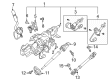 Diagram for Ford Power Steering Assist Motor - HC3Z-3F840-C