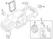 Diagram for 2024 Ford F-350 Super Duty Body Control Module - PC3Z-14G647-A