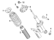 Diagram for 2022 Ford Bronco Shock Absorber - NB3Z-18125-C