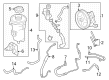 Diagram for 2024 Ford E-350/E-350 Super Duty Power Steering Hose - LC2Z-3A719-B