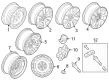 Diagram for 2023 Ford Bronco Wheel Cover - M2DZ-1130-B