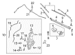 Diagram for 2024 Ford F-250 Super Duty Windshield Wiper - ML3Z-17528-A