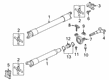 Diagram for 2022 Lincoln Navigator Drive Shaft - JL1Z-4R602-V